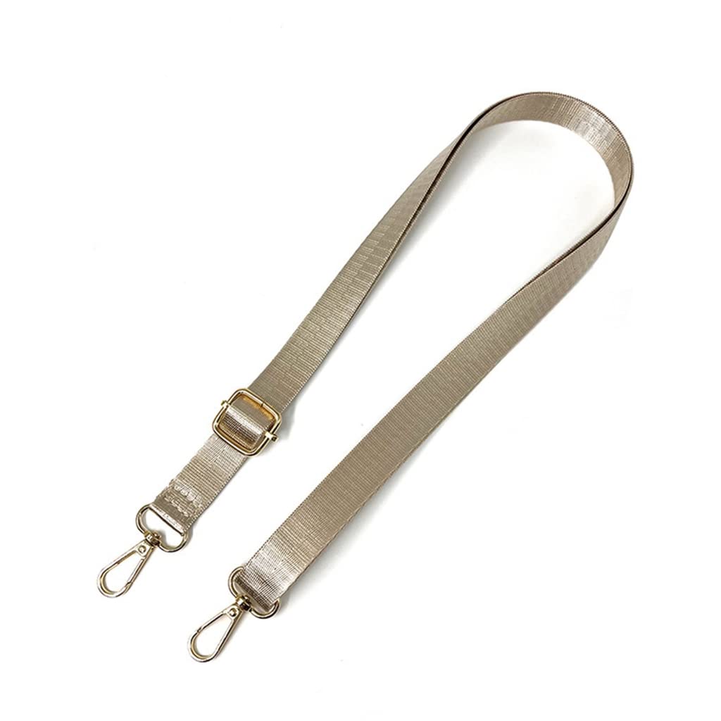 FUXIU 137,2 cm Handtaschen-Schultergurt, Ersatz-Nylongurt für Heimwerker, Geldbörse, Crossbody-Tasche, verstellbarer Riemen mit Metallhaken von FUXIU