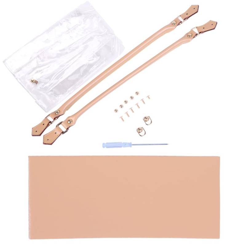 FUXIU Transparentes PVC DIY Tasche Handtasche Making Kit Handgemachte Geschenktüten Handwerk Zubehör Werkzeugset Geburtstag Urlaub von FUXIU