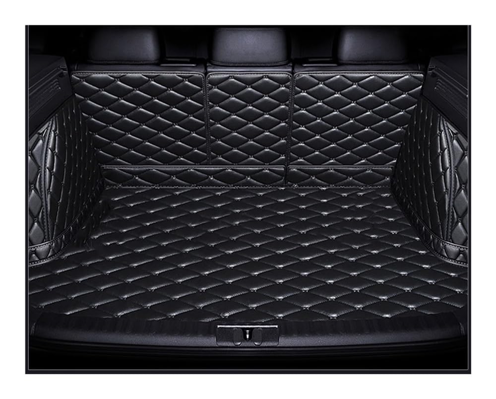 Auto-Gummimatte Auto Full Coverage Kofferraummatte Für Peugeot 2007 2008 2009 2010 2011 2012 2013 2014 Auto Kofferraumabdeckung Pad Cargo Liner Innenschutz Zubehör von FUYRHP