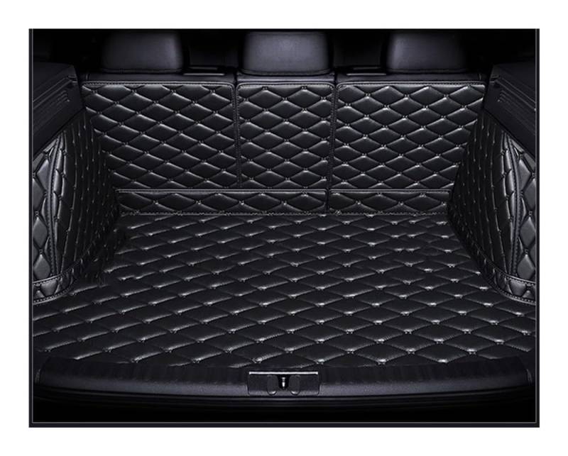 Auto-Gummimatte Auto Full Coverage Kofferraummatte Für Peugeot 2007 2008 2009 2010 2011 2012 2013 2014 Auto Kofferraumabdeckung Pad Cargo Liner Innenschutz Zubehör von FUYRHP