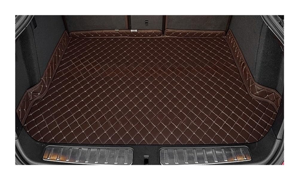 Auto-Gummimatte Auto Fußmatten Für Cherokee 2011 2012 2013 2014 2015 2016 2017 Kofferraum Matte Künstliche Leder Cargo-Liner von FUYRHP