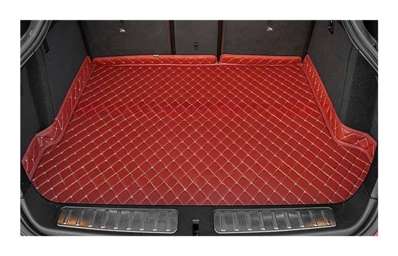 Auto-Gummimatte Auto Fußmatten Für Cherokee 2011 2012 2013 2014 2015 2016 2017 Kofferraum Matte Künstliche Leder Cargo-Liner von FUYRHP