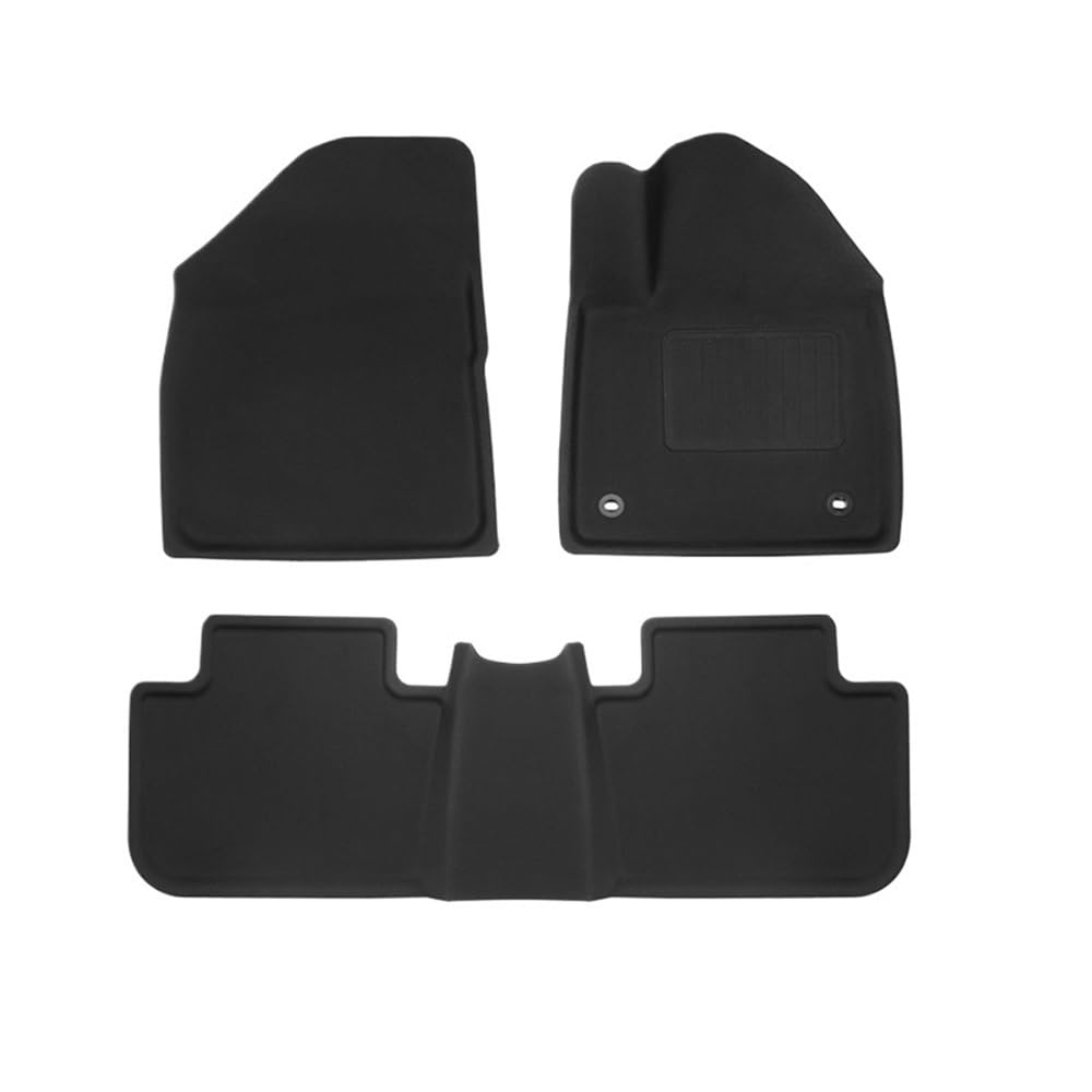 Auto-Gummimatte Auto Fußmatten Für MG4 EV 2023 Präsentieren Stamm Matte RHD Nicht-Slip Fuß Pad Boot Liner Fach Cargo-Liner Teppich Kit von FUYRHP