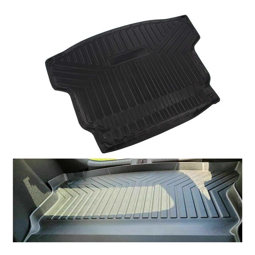 Auto-Gummimatte Auto Hinten Boot Cargo-Liner Stamm Boden Abdeckung Mat Tray Für Civic Fließheck 2017 2018 2019 2020 2021 2022 Auto Zubehör von FUYRHP