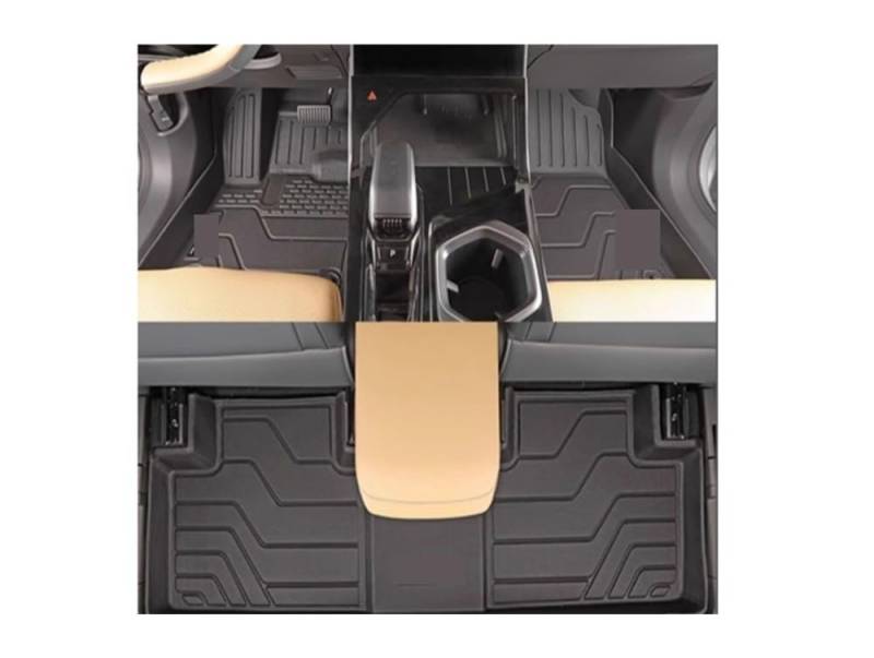 Auto-Gummimatte Für Atlas Für Boyue Pro Fußmatten Stamm Matten Allwetter Vorne Hinten Cargo Liner Matte Fuß Pads von FUYRHP