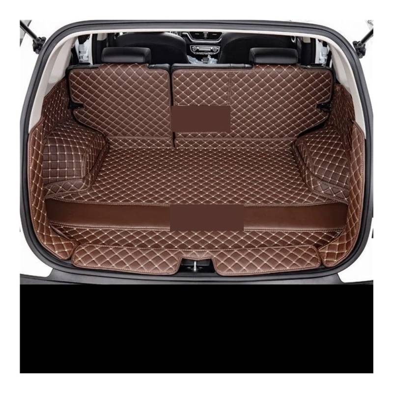 Auto-Gummimatte Für Haval H3 2024 Zubehör Auto Kofferraum Matte Hinten Stamm Liner Cargo Leder Fach Schutz Zubehör Matten von FUYRHP