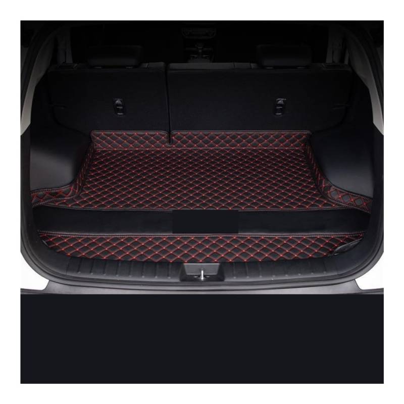 Auto-Gummimatte Für Haval H3 2024 Zubehör Auto Kofferraum Matte Hinten Stamm Liner Cargo Leder Fach Schutz Zubehör Matten von FUYRHP