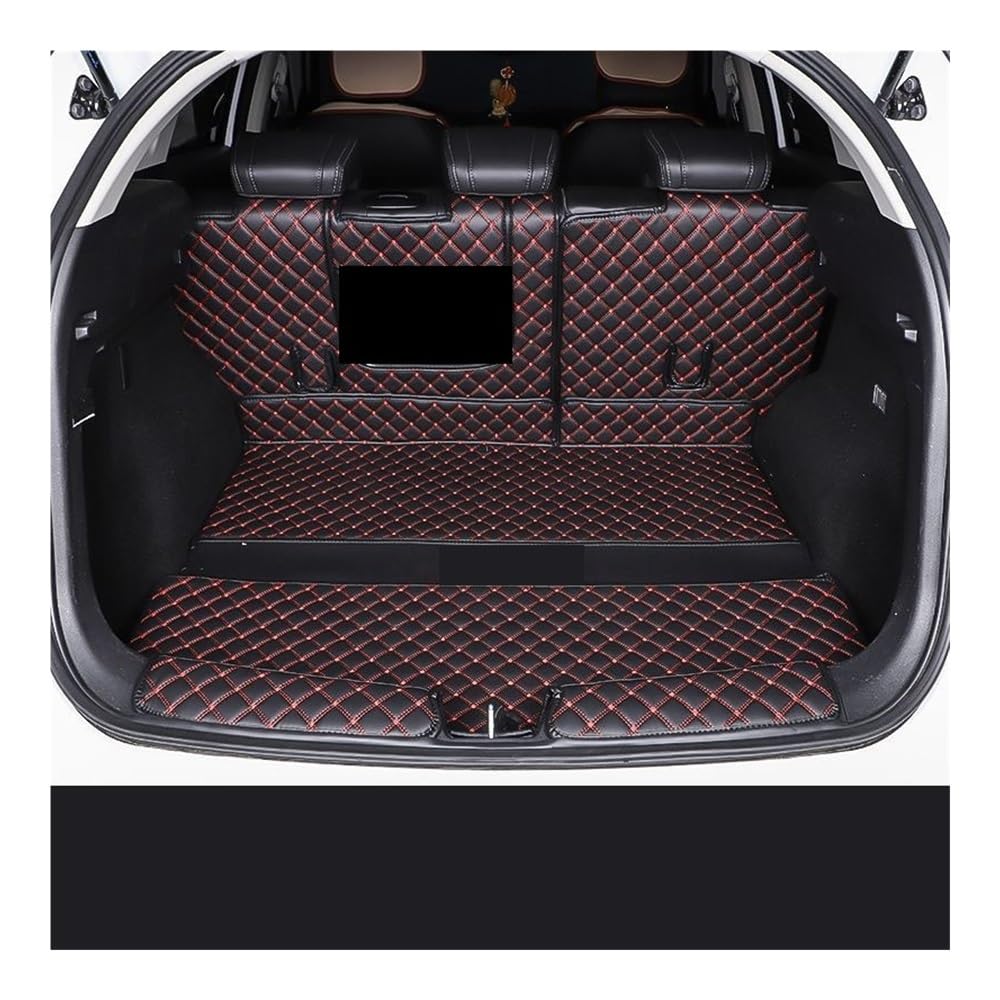 Auto-Gummimatte Für Haval H3 2024 Zubehör Auto Kofferraum Matte Hinten Stamm Liner Cargo Leder Fach Schutz Zubehör Matten von FUYRHP