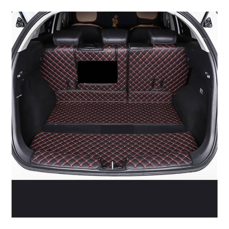 Auto-Gummimatte Für Haval H3 2024 Zubehör Auto Kofferraum Matte Hinten Stamm Liner Cargo Leder Fach Schutz Zubehör Matten von FUYRHP