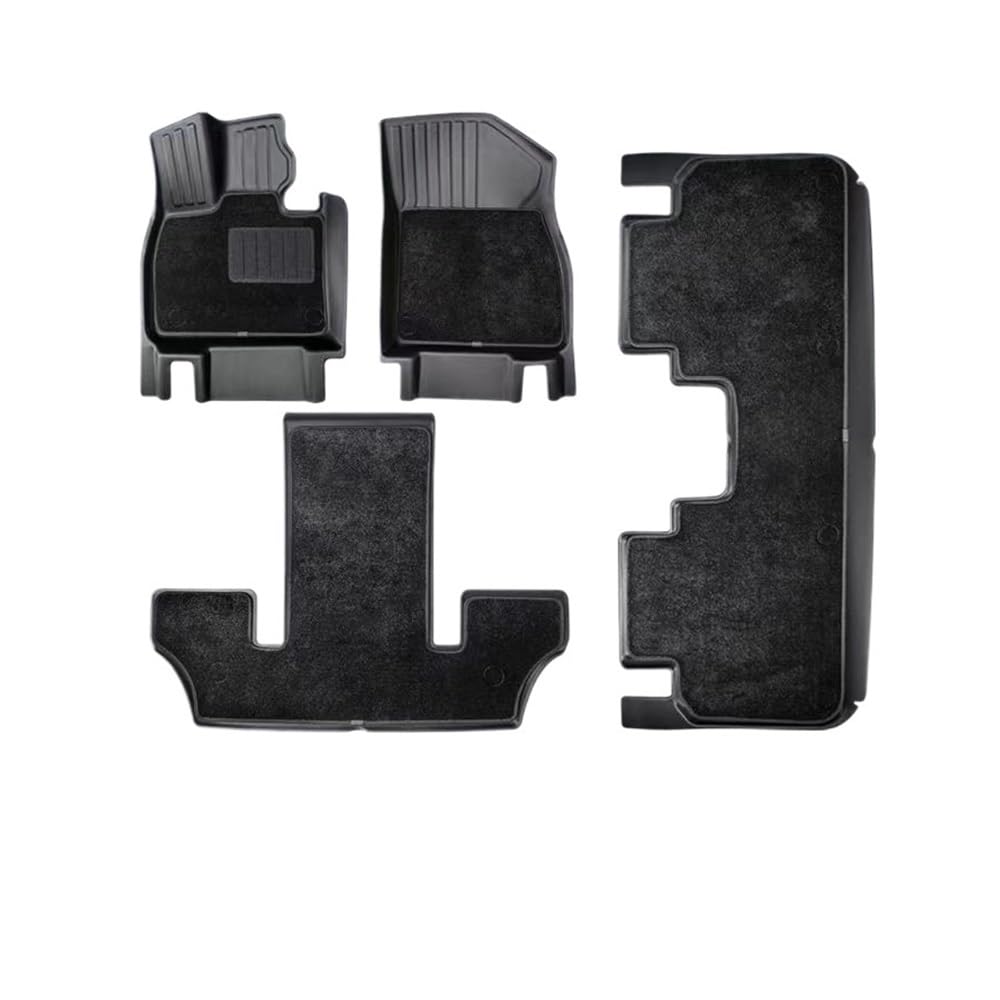 Auto-Gummimatte Für Lixiang L9 2023 2022 Auto Styling Fußmatten Schicht PU Fuß Pad Stamm Matte Innen Floorliner Zubehör von FUYRHP