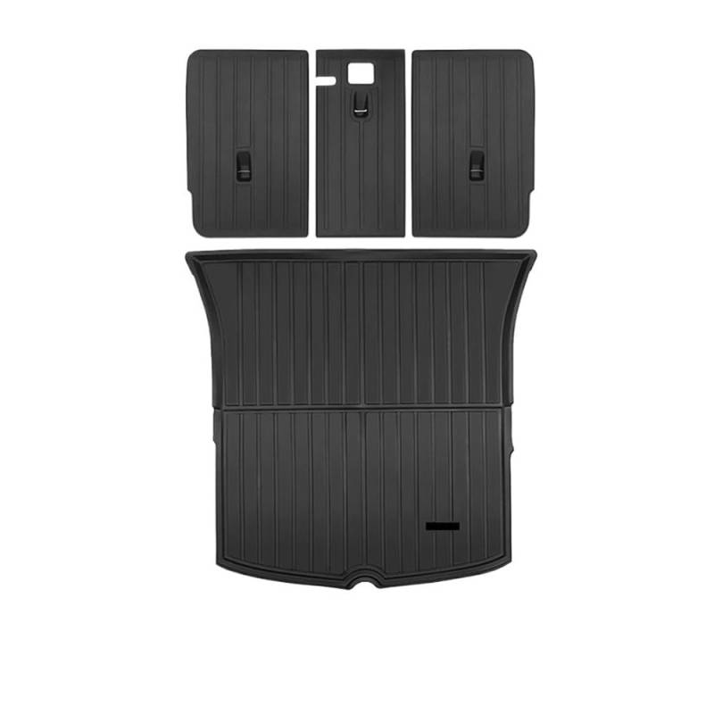 Auto-Gummimatte Für Modell Y 2021 2022 2023 Auto Hinten Stamm Boden Cargo Mat Boot Liner Fach Pad Teppich Abdeckung Zubehör von FUYRHP