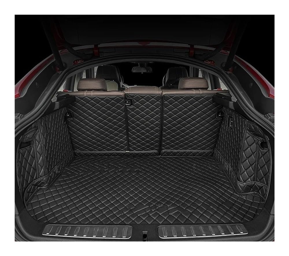 Auto-Gummimatte Für Peugeot 4008 5-Sitzer 2012 2013 2014 2015 2016 2017 Auto Full Coverage Kofferraummatte Auto Kofferraumabdeckung Pad Cargo Liner Innenzubehör von FUYRHP