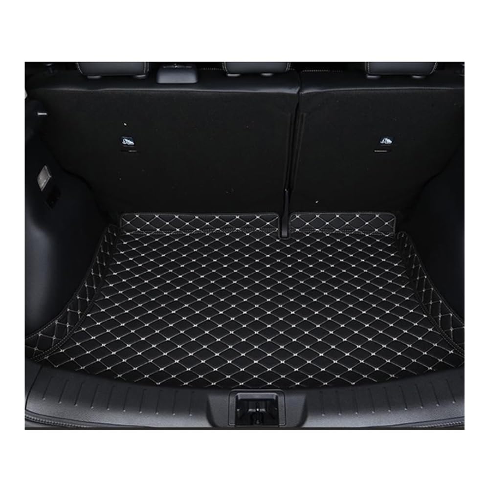 Auto-Gummimatte Für Tiida 2017 2018 2019 2020 2021 2022 Teppich Boot Liner Fach Auto Hinten Trunk Cargo Matte Boden Blatt Teppich Zubehör von FUYRHP