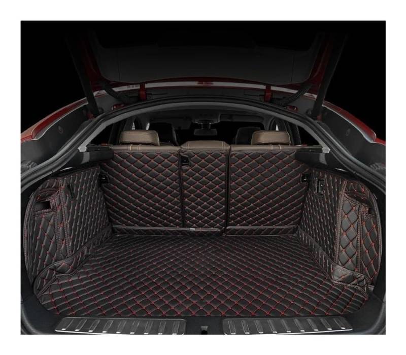 Auto-Gummimatte Für Volvo S80 Limousine 2007 2008 2009 2010 2011 2012 Auto Vollständige Abdeckung Stamm Matte Auto Kofferraum Abdeckung Cargo-Liner Innen Zubehör von FUYRHP