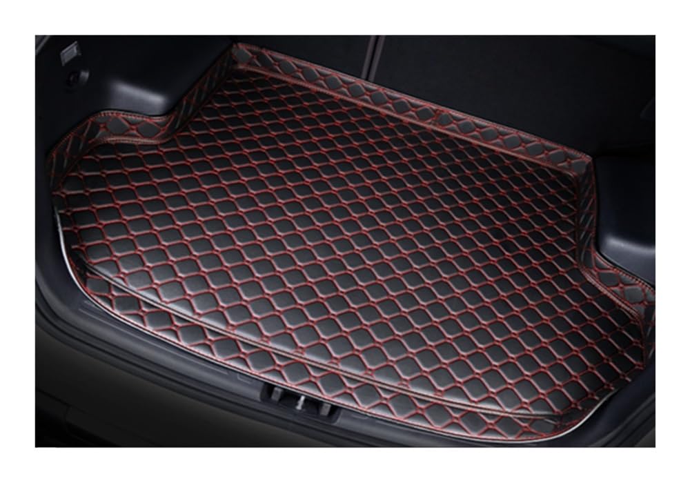 Auto-Gummimatte Kofferraum Matte Für Benz Für C-Klasse 2008 2009 2010 2011 2012 2013 Hohe Seite Hinten Cargo-Liner Boot Tablett Gepäck Pad Schützen Teppich von FUYRHP