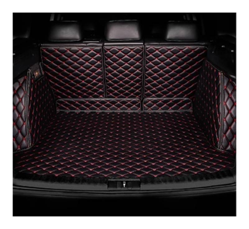 Auto-Gummimatte Kofferraum Matte Für Peugeot 3008 2013 2014 2015 2016 Auto Kofferraum Matte Hinten Cargo-Liner Dekoration Matten LKW Dekorative Teppich von FUYRHP