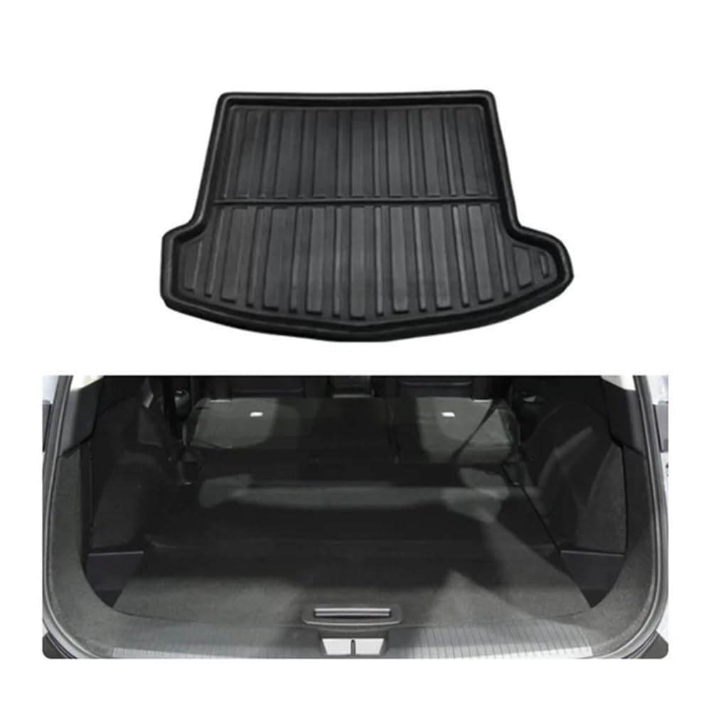 Auto-Gummimatte Kofferraum Matte Für X-Trail Für Rogue E-Power T33 2022 2023~2024 Fach Hinten Teil Teppich Fracht Boot Pad Liner Abdeckung Zubehör von FUYRHP