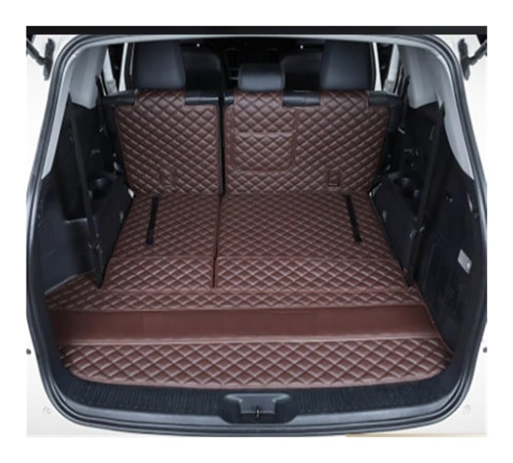 Auto-Gummimatte PU Kofferraum Matte Cargo-Liner Für Highlander 7 Sitze 2014 2015 2016 2017 2018 2019 Boot Teppiche Fracht von FUYRHP