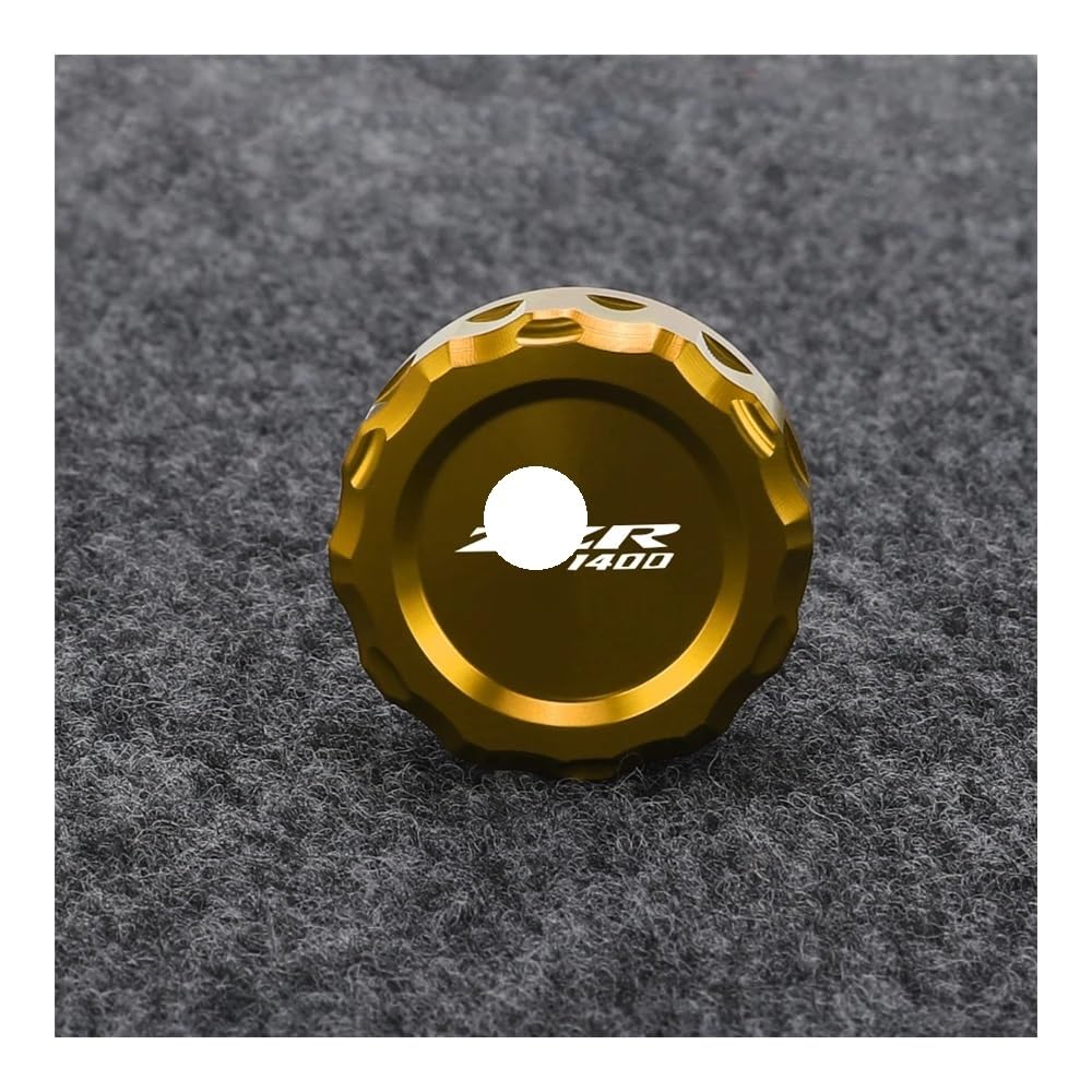 FUYRHP Ölbehälter Fluid Cap Für K&awasaki ZZR1400 ZZR 1400 2012-2020 2014 2015 2016 Motorrad Zubehör Hinten Brems Flüssigkeit Zylinder Reservoir Pumpe Abdeckung Kappe von FUYRHP