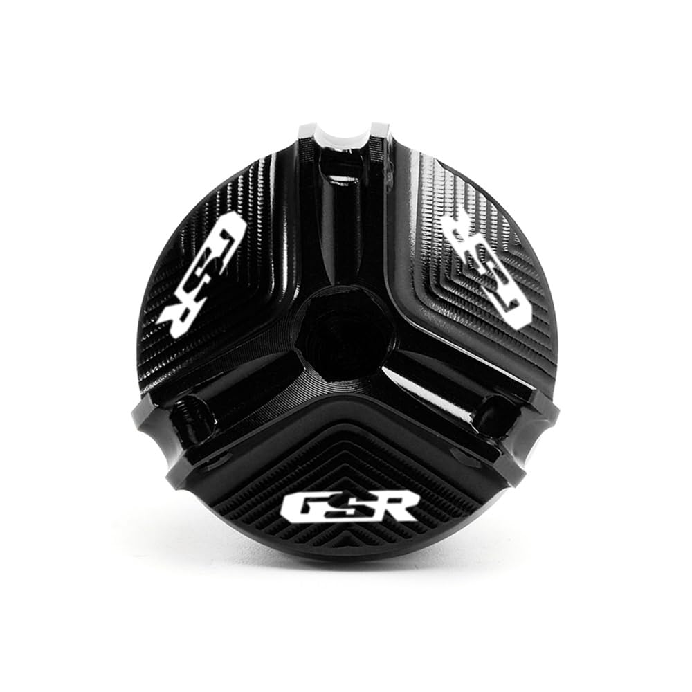 FUYRHP Ölbehälter Fluid Cap Für S&uzuki GSR 750 400 600 GSR750 GSR400 GSR600 Motorrad Motoröl Einfülldeckel Vorderradbremsflüssigkeitsbehälter Abdeckung von FUYRHP