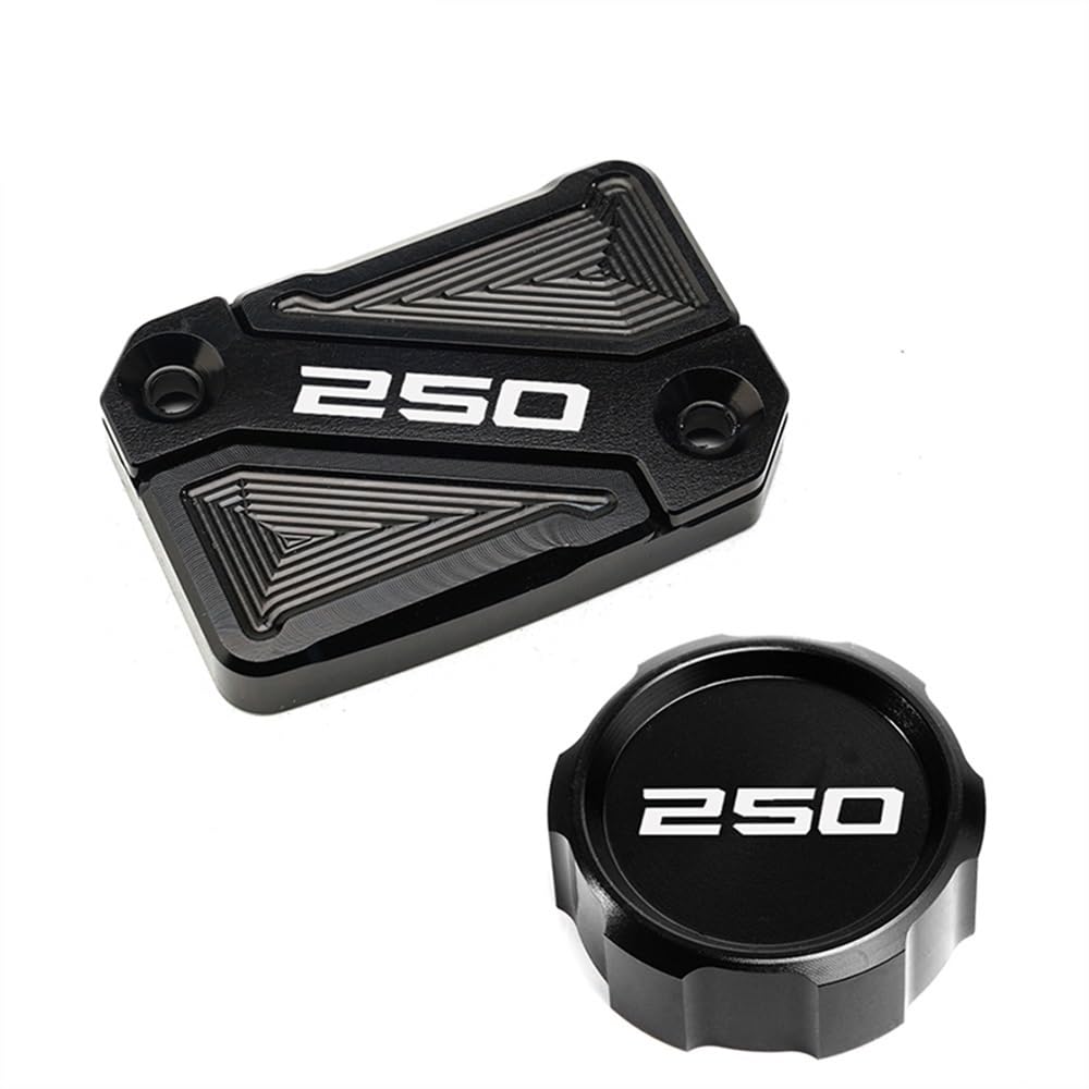 FUYRHP Ölbehälter Fluid Cap Für Svartpilen 250 401 VITPILEN 401 2018-2022 Motorrad CNC Hinten Und Vorne Bremsflüssigkeit Reservoir Kappe Zylinder Abdeckung von FUYRHP