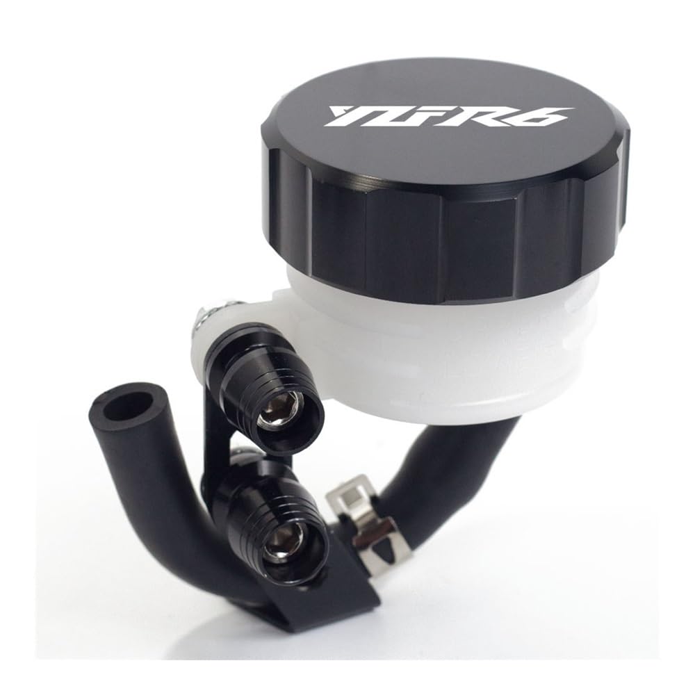 FUYRHP Ölbehälter Fluid Cap Motorrad Bremsflüssigkeitsbehälter Kupplungsbehälter Ölflüssigkeitsbecher Für Y&amaha YZF-R6 YZF R6 YZFR6 1999-2013 2014 2015 2016 2017 2018 von FUYRHP