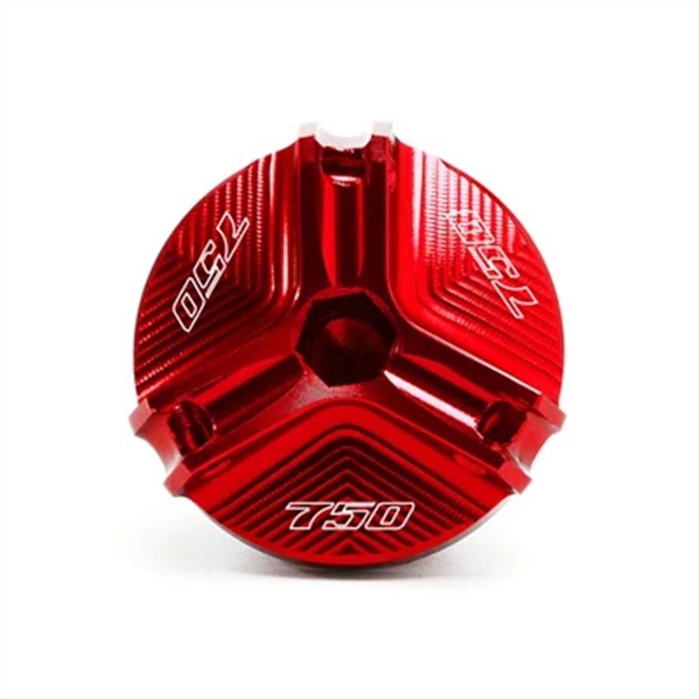 FUYRHP Ölbehälter Fluid Cap Motorrad-Bremsflüssigkeitsdeckel, Hauptzylinder-Reservoir-Abdeckung, Zubehör Für S&uzuki GSX-S750 GSXS750 GSX-S 750 GSX S750 Das Ganze Jahr von FUYRHP