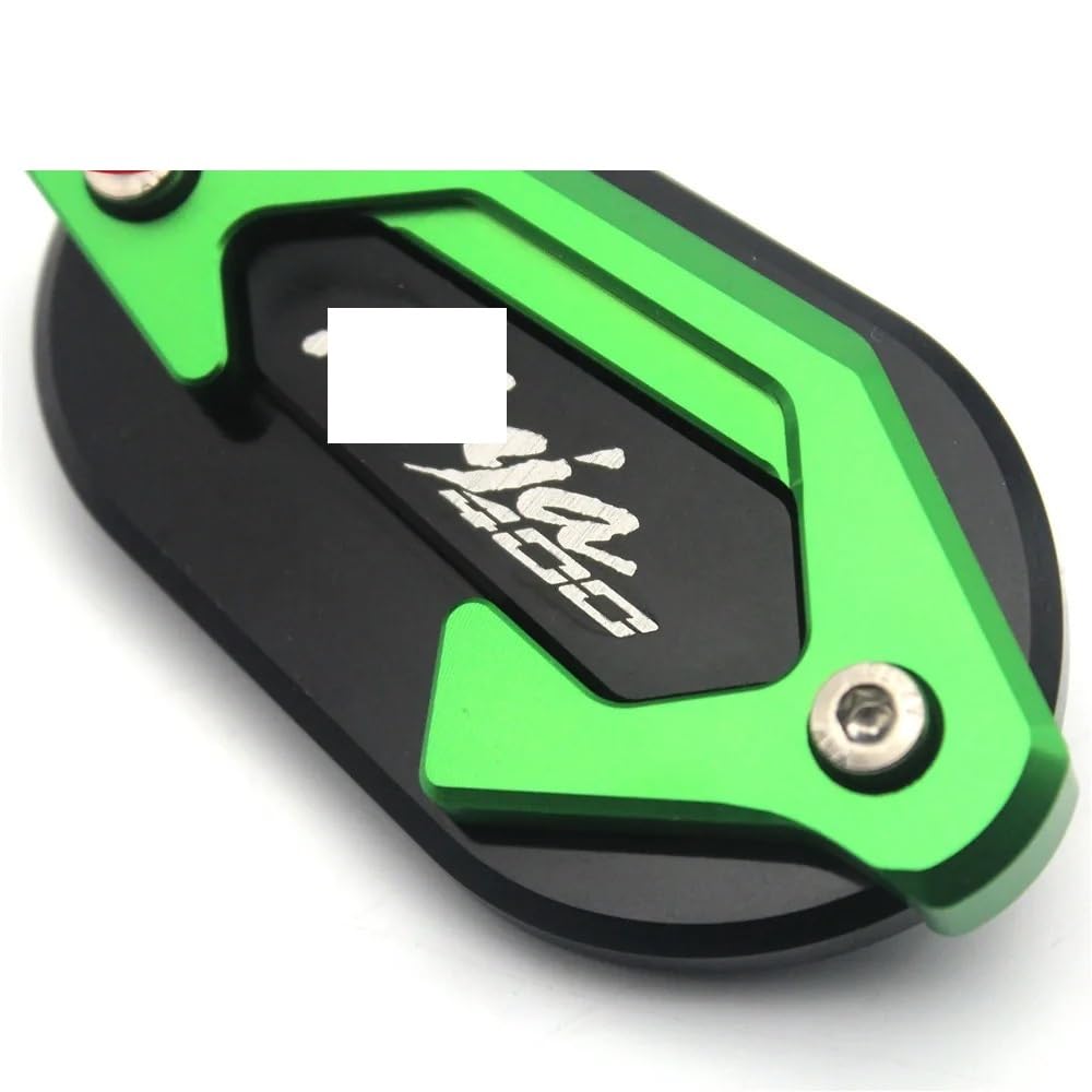 FUYRHP Ölbehälter Fluid Cap Motorrad Vorne Hinten Bremsflüssigkeit Zylinder Master Reservoir Abdeckung Kappe Schutz Für K&awasaki NINJA400 NINJA-400 2018-2022 Für Ninja 400 von FUYRHP