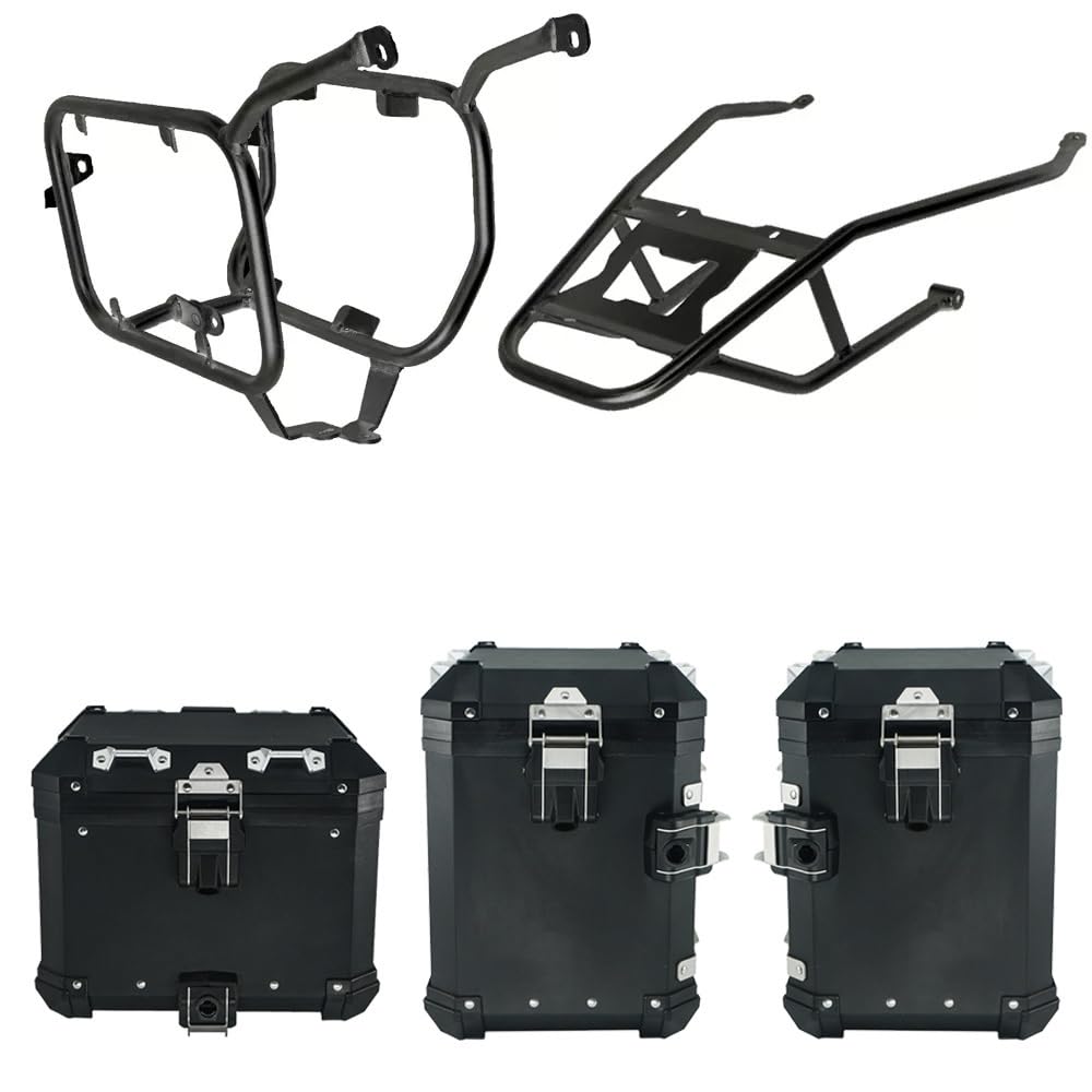 Motorrad Gepäckträger Motorrad Schwanz Fall Seite Sattel Hinten Gepäck Box Für K&awasaki Für VE&RSYS 650 2015 2016 2017 2018 2019 2020 2021 2022 von FUYRHP