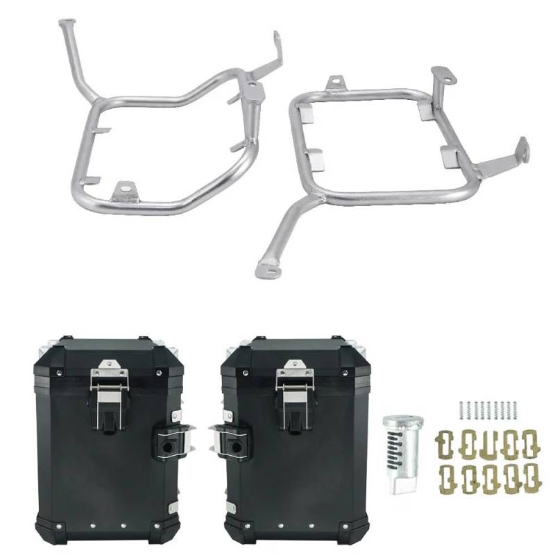 Motorrad Gepäckträger Motorrad Schwanz Fall Seite Sattel Hinten Gepäck Box Für K&awasaki Für VE&RSYS 650 2015 2016 2017 2018 2019 2020 2021 2022 von FUYRHP