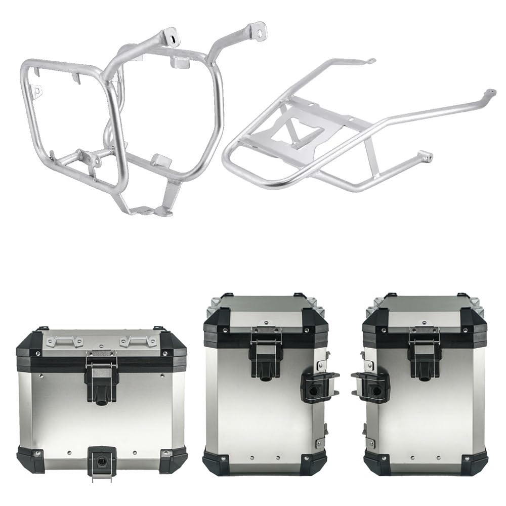 Motorrad Gepäckträger Motorrad Schwanz Fall Seite Sattel Hinten Gepäck Box Für K&awasaki Für VE&RSYS 650 2015 2016 2017 2018 2019 2020 2021 2022 von FUYRHP