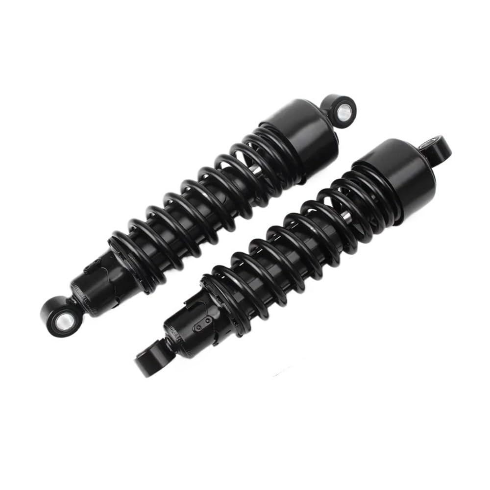 Motorrad-Stoßdämpfer hinten Schwarz CNC Universal 298mm 12'' Motorrad ATV Roller Hinten Stoßdämpfer Suspension Kissen Für Ha&rley Für Sportster 883 Für Roadster von FUYRHP