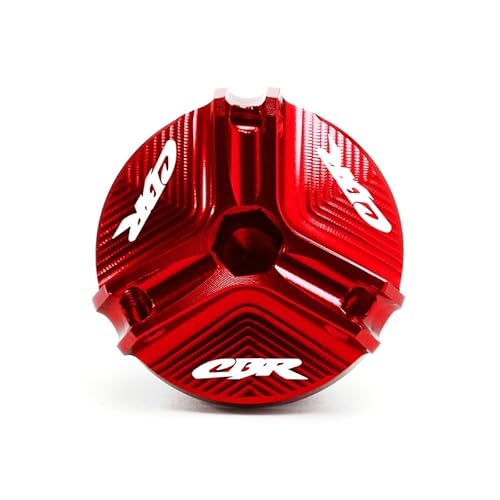 Ölbehälter Fluid Cap Für CBR1000RR 2004-2019 Motorrad CNC Aluminium Vorne Und Hinten Brems Reservoir Flüssigkeit Zylinder Abdeckung Motoröl Filter Kappe von FUYRHP