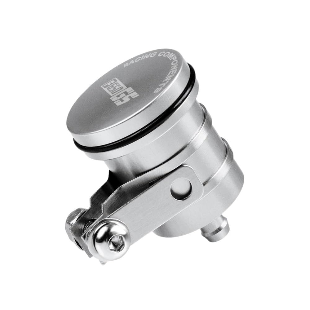 Ölbehälter Fluid Cap Für F650GS F 650 GS 2000-2005 2006 2007 2008 2009 2010 Motorrad Aluminium Hinten Brems Flüssigkeit Reservoir Kupplung Tank Öl Tasse von FUYRHP