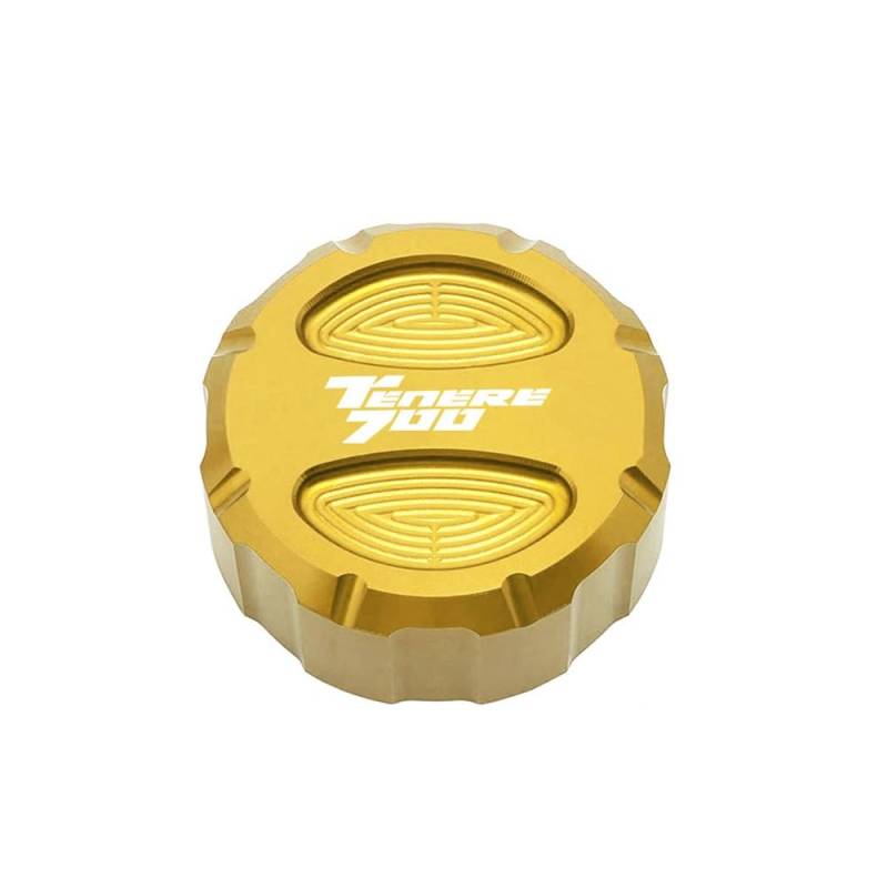 Ölbehälter Fluid Cap Motorradteile CNC Vorderradbremsflüssigkeitsbehälterdeckel Zylinderkopf Bremskupplungsdeckel Für Y&AMAHA Für Tenere 700 XTZ 700 2019 2020 von FUYRHP