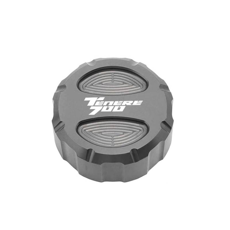 Ölbehälter Fluid Cap Motorradteile CNC Vorderradbremsflüssigkeitsbehälterdeckel Zylinderkopf Bremskupplungsdeckel Für Y&AMAHA Für Tenere 700 XTZ 700 2019 2020 von FUYRHP