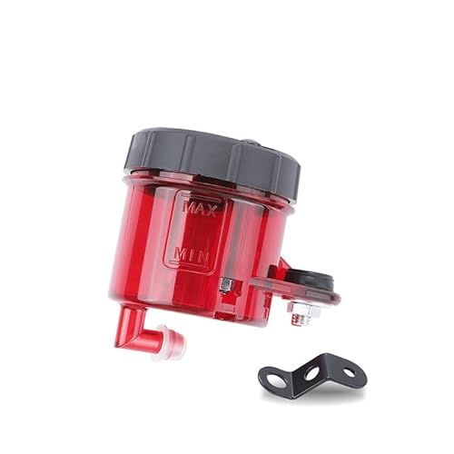 Ölbehälter Fluid Cap Universal Motorrad Vordere Bremse Kupplung Flüssigkeit Flasche Master Zylinder Öl Reservoir Tank Tasse Mit Halter Für von FUYRHP