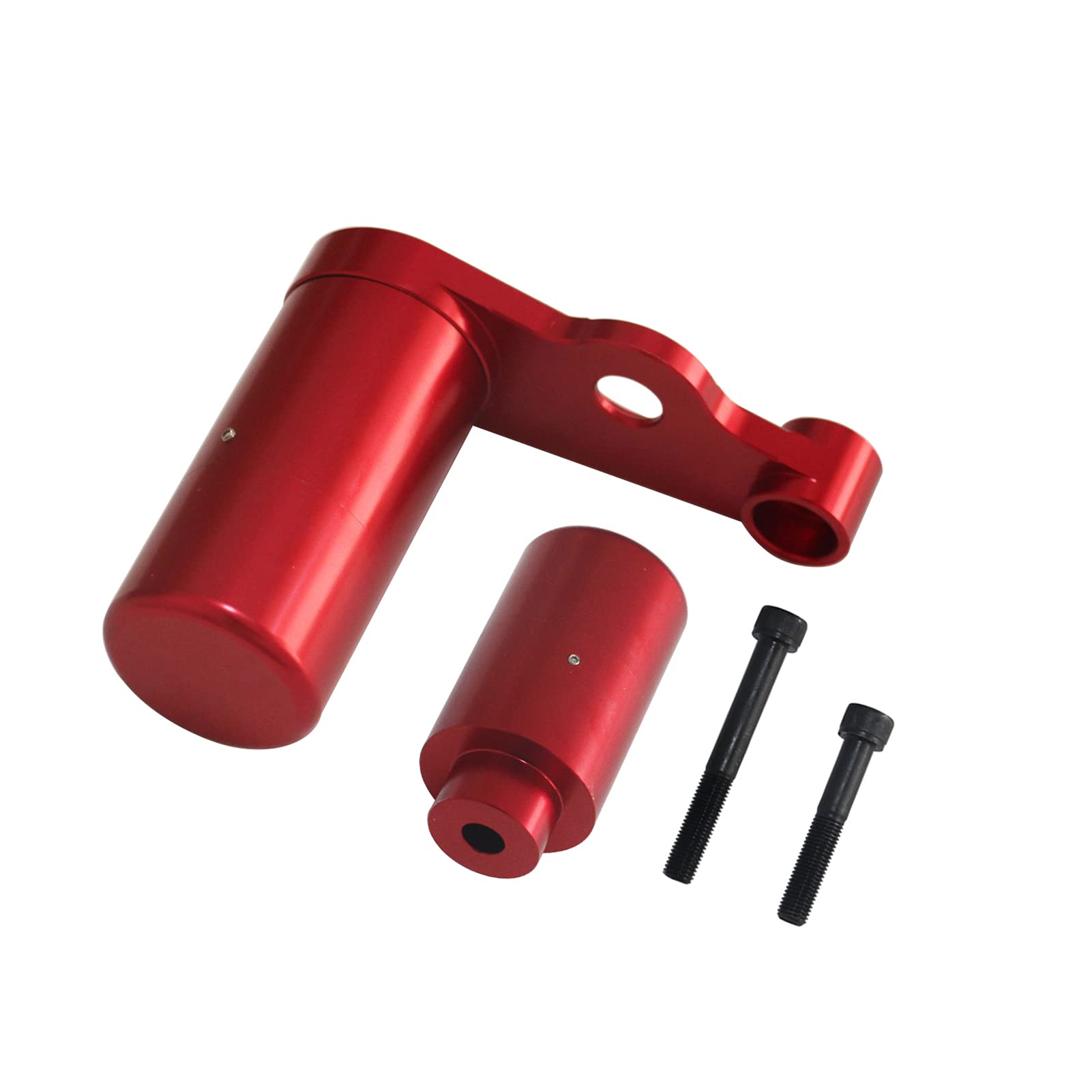 3-teiliges Sturzpad-Set für GSXR 600 GSXR 750 2006–2009 – verbesserte Stabilität und Schutz (Red) von FUZHUI