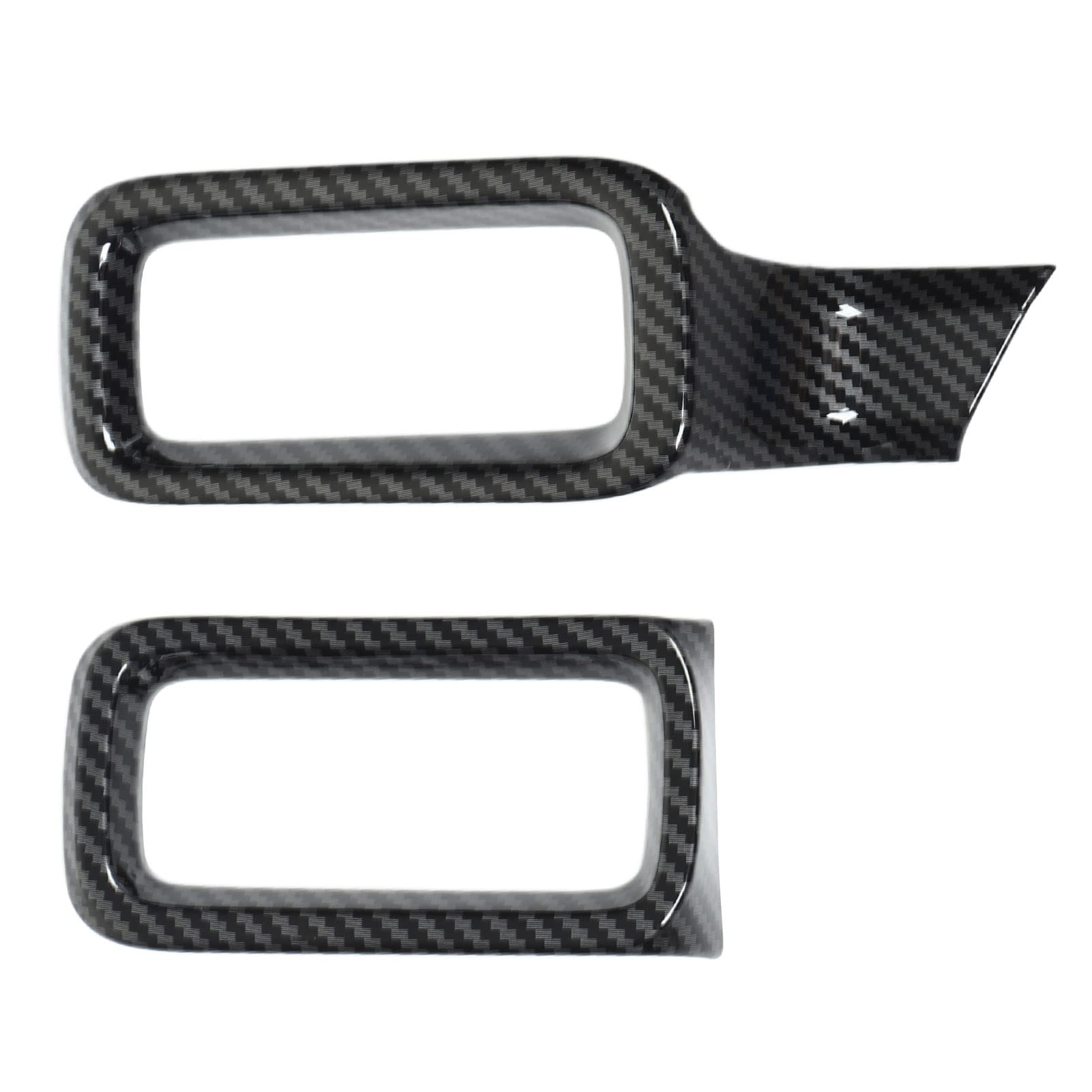 ABS Carbon Fiber Dashboard Vent Cover Trim for Maverick 2022 - Scratch - and Installation von FUZHUI