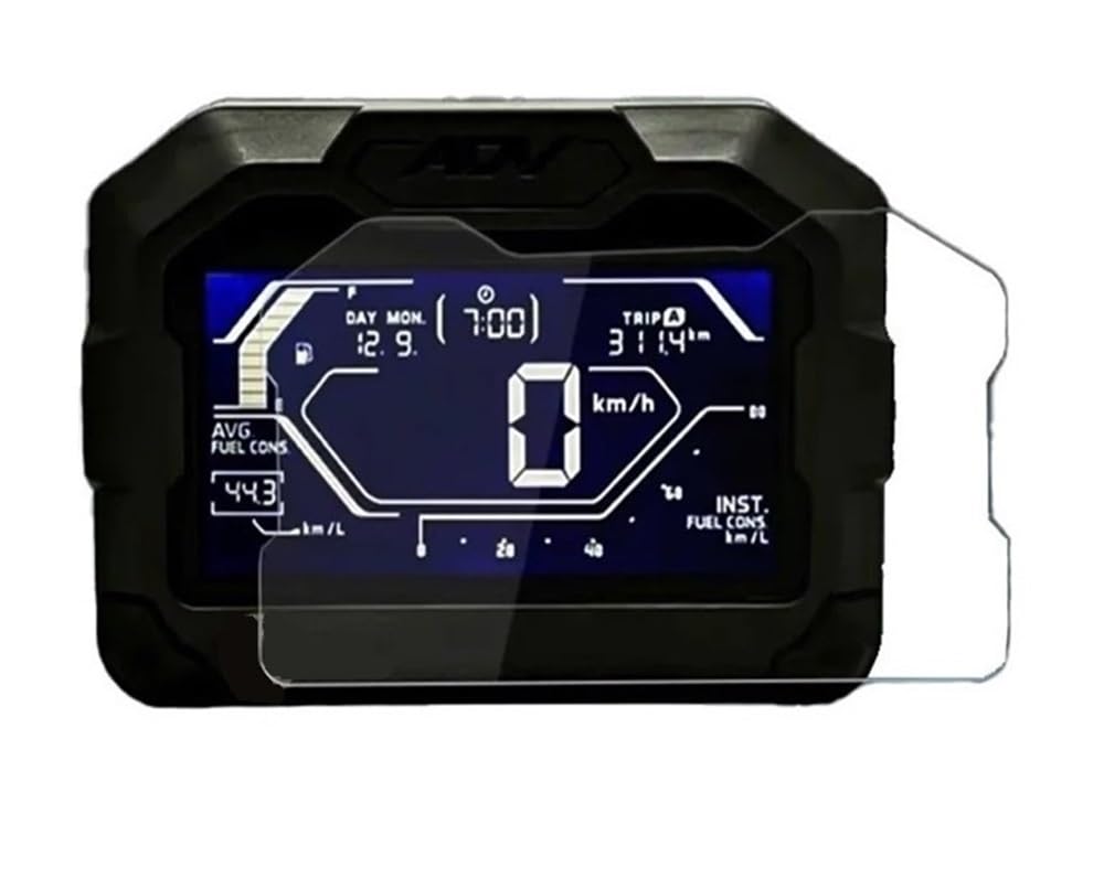 Instrumentenschutzfolie Für Ho&nd&a ADV 150 ADV150 2 STÜCKE Motorrad Cluster Kratzschutzfolie Armaturenbrett Bildschirm Instrumentenfolie Schutz von FVCMNJDGE