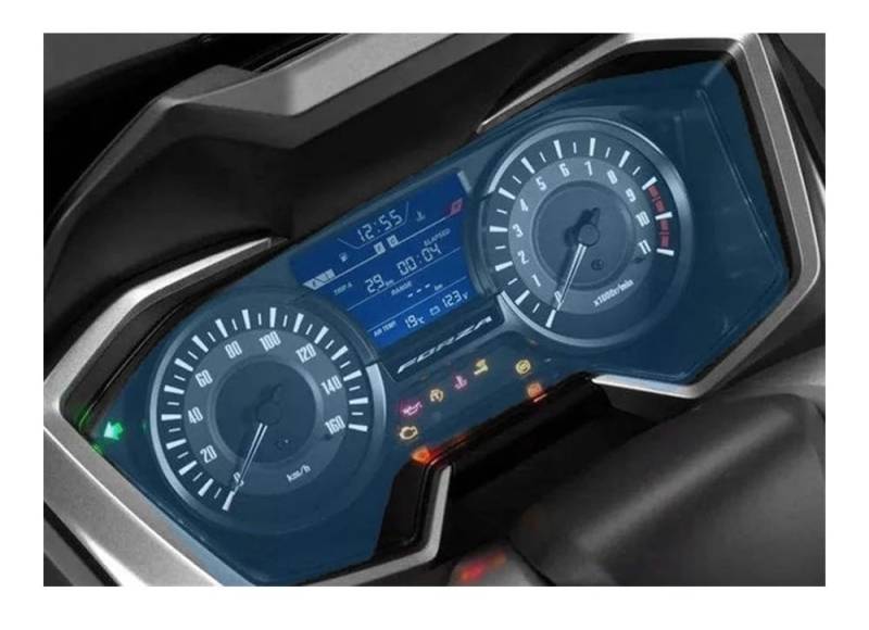 Instrumentenschutzfolie Für Ho&nd&a Forza 300 NSS300 2018 2019 Motorrad Cluster Kratzschutz Film Blu-Ray Tacho Schutz von FVCMNJDGE