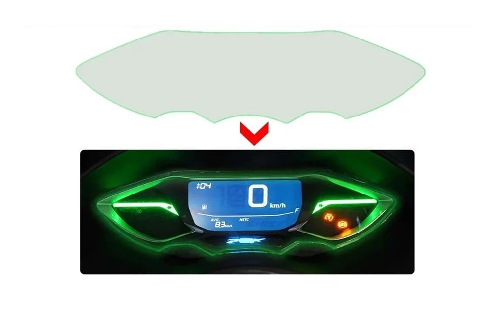 Instrumentenschutzfolie Für Ho&nd&a PCX160 PCX125 2021 2022 PCX 160 125 Motorrad Instrument Cluster Scratch Schutz Film Dashboard Screen Protector von FVCMNJDGE