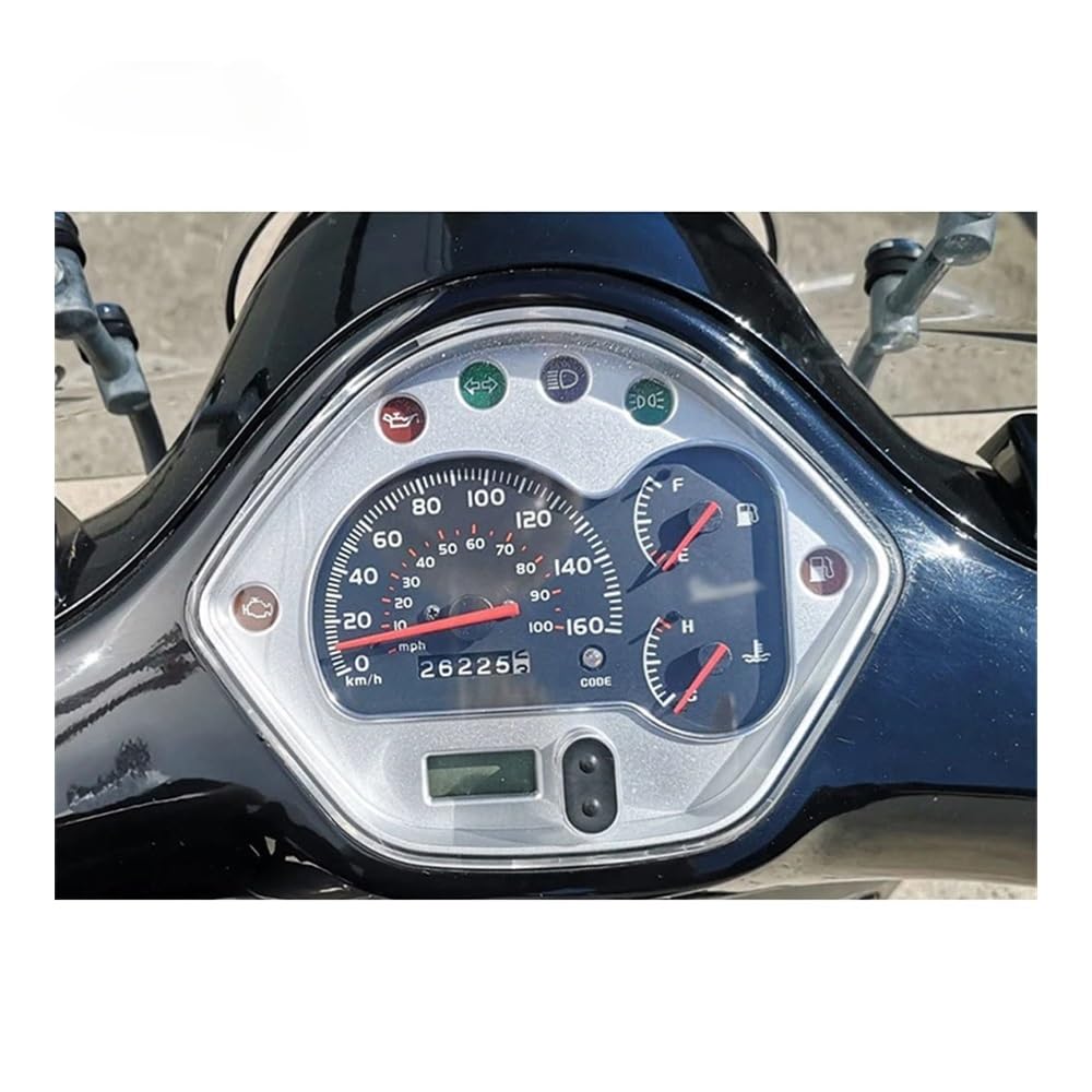 Instrumentenschutzfolie Für Vespa GTS 2014 2015 2016 2 STÜCKE Motorrad Cluster Kratzschutzfolie Dash Instrument Tacho Displayschutzfolie von FVCMNJDGE