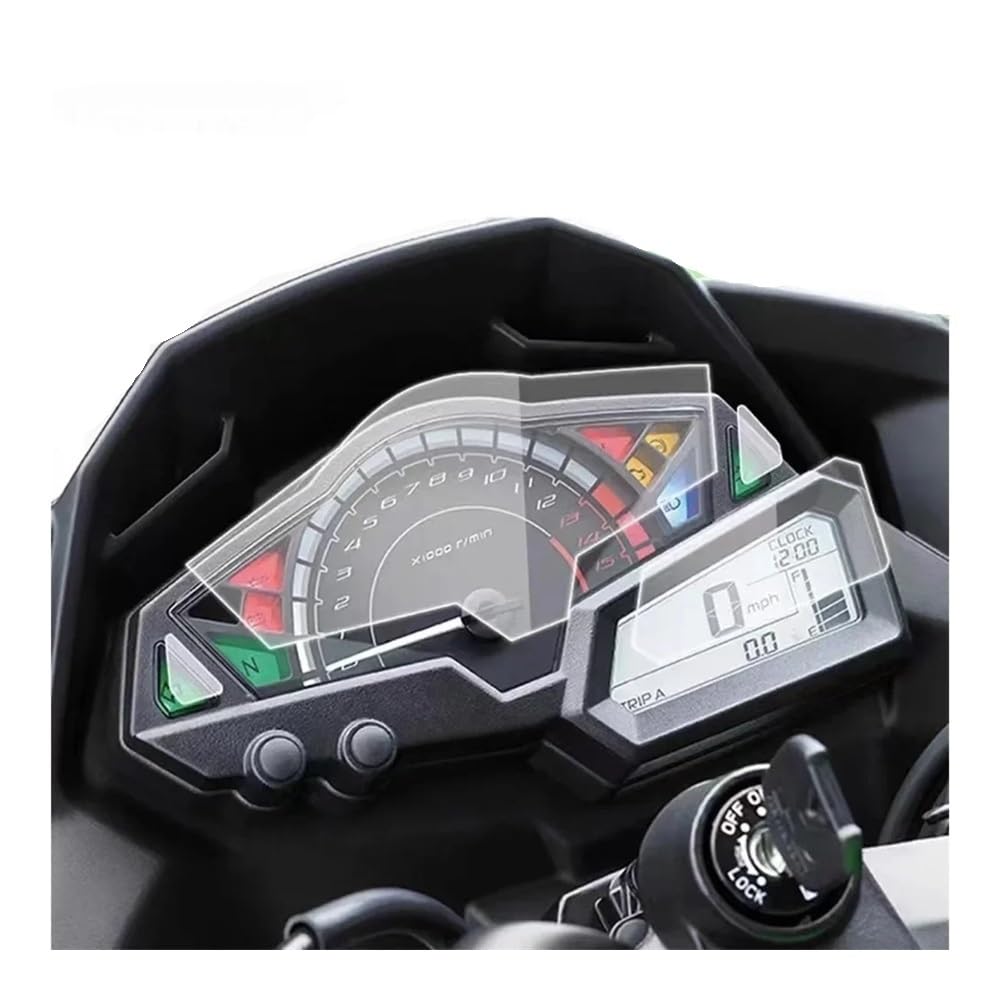 Instrumentenschutzfolie Motorrad Cluster Kratzschutz Instrumentenfolie Displayschutzfolie Für Kawasaki NI&nja250R NI&nja300 NI&nja 250R Z 300 Z300 von FVCMNJDGE