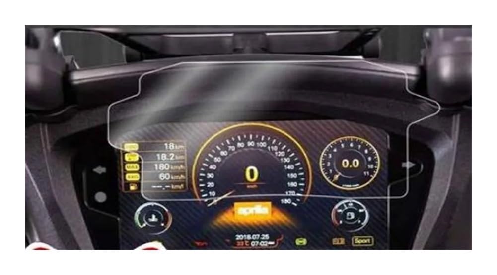 Instrumentenschutzfolie Motorrad TPU Scratch Cluster Screen-Dashboard Schutz Instrument Film Für Aprilia SR MAX300 Srmax 250 Zubehör von FVCMNJDGE