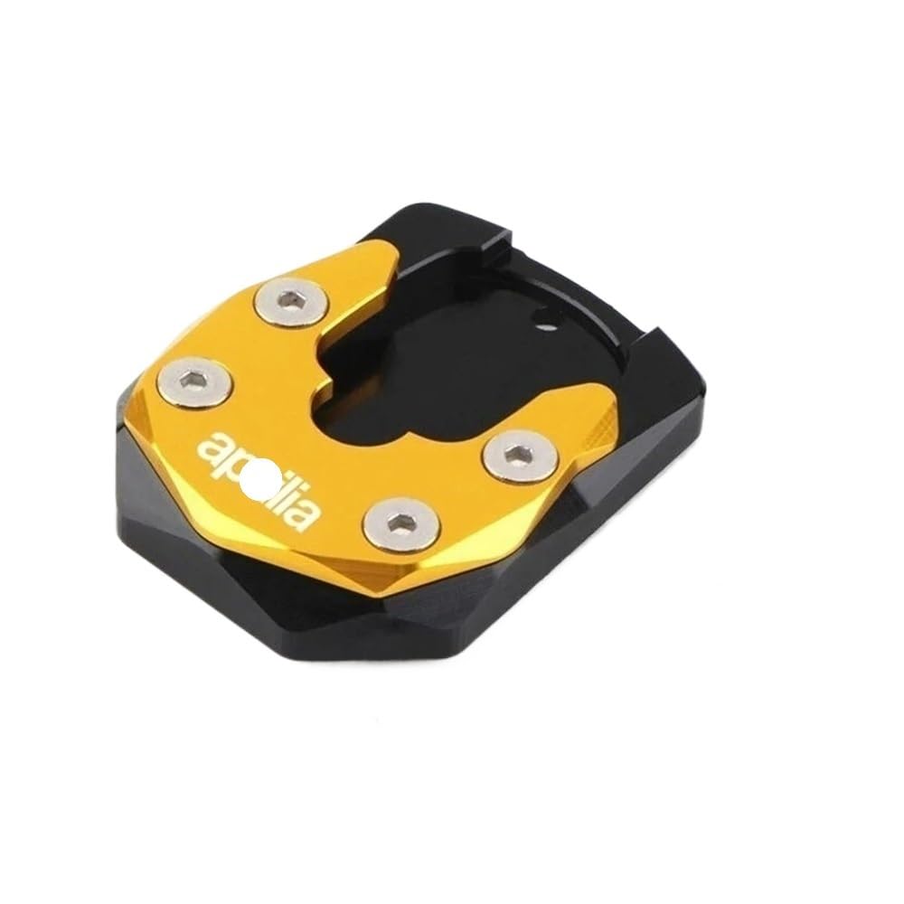 Motorrad Seitenständer Für Ap&rilia SRMAX250 SRMAX300 Motorrad CNC Kickstand Fuß Seite Verlängerung Pad Unterstützung Platte Vergrößern Stehen Motorrad Zubehör von FVCMNJDGE