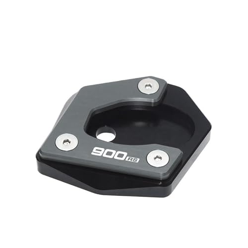 Motorrad Seitenständer Für KA&WASAKI Z900RS Z 900RS Z900RS 2017-2023 Motorrad Kickstand Seitenständer Ständer Verlängerung Enlarger Pad Motorrad Zubehör von FVCMNJDGE