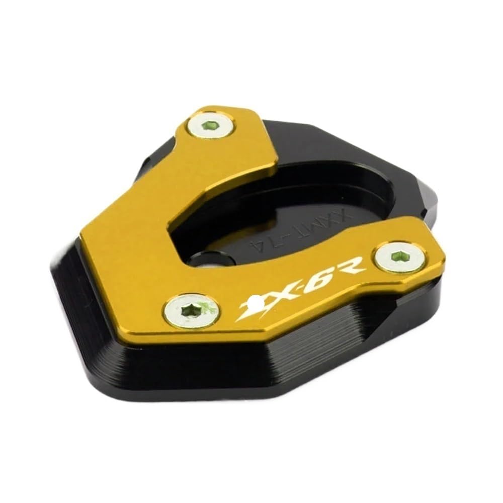 Motorrad Seitenständer Für KA&WASAKI ZX-6R ZX 6R 2009-2014 ZX-10R ZX10R ZX 10R 2008-2016 Motorrad CNC Kickstand Seitenständer Ständerverlängerung Vergrößerungspad von FVCMNJDGE