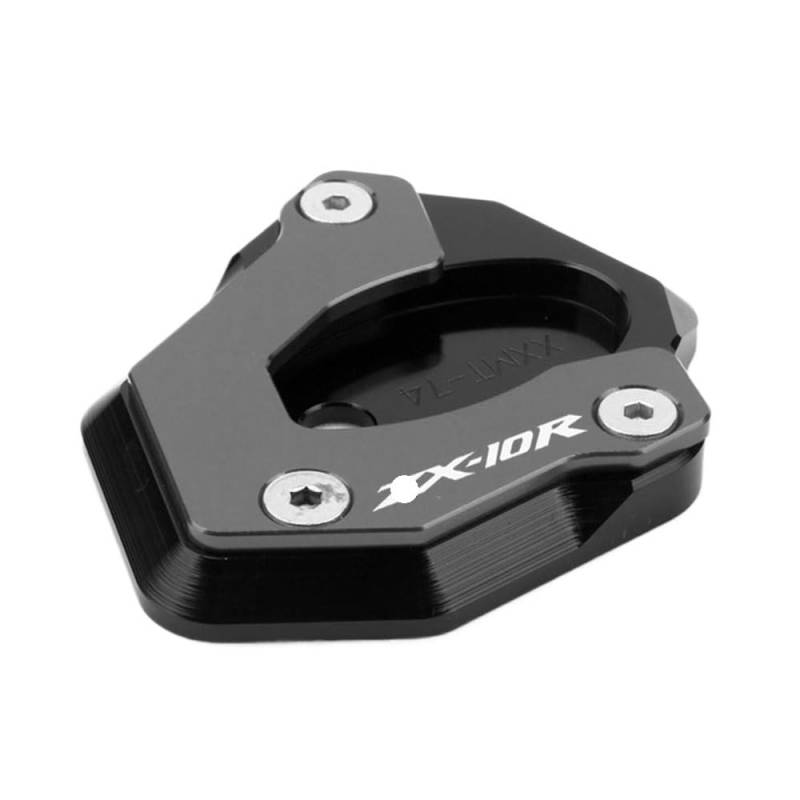 Motorrad Seitenständer Für KA&WASAKI ZX-6R ZX 6R 2009-2014 ZX-10R ZX10R ZX 10R 2008-2016 Motorrad CNC Kickstand Seitenständer Ständerverlängerung Vergrößerungspad von FVCMNJDGE