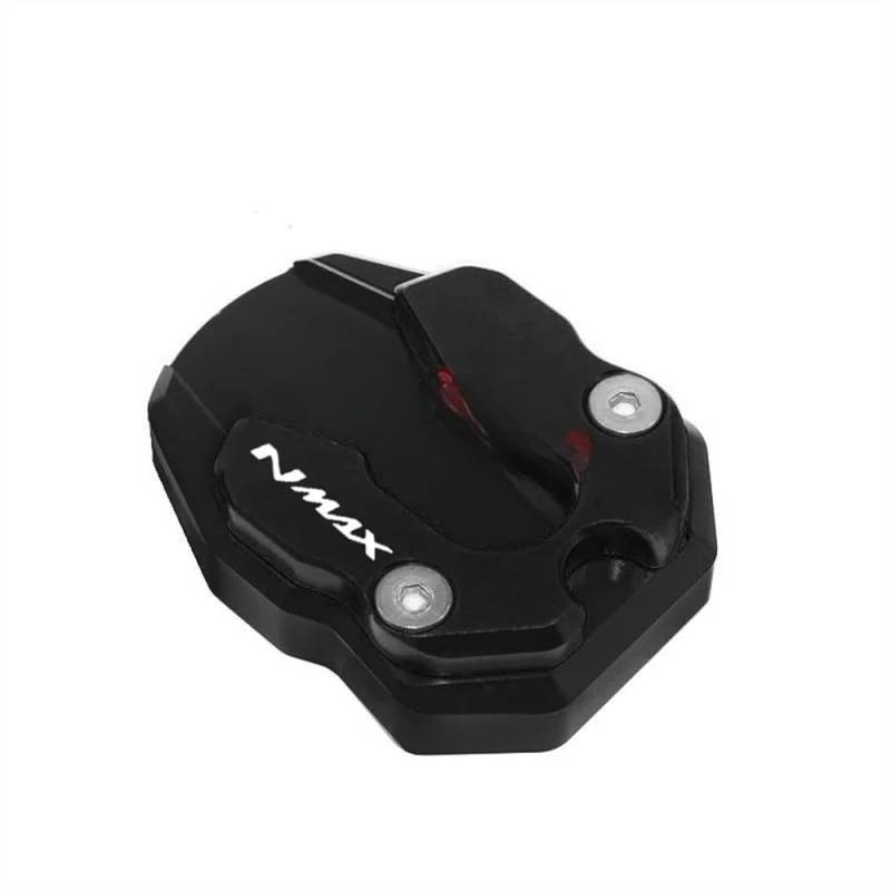 Motorrad Seitenständer Für YA&MAHA N-MAX Nmax125 155 2015-2021 Motorrad Kickstand Fuß Seite Stehen Verlängerung Pad Unterstützung Platte Vergrößern Zubehör von FVCMNJDGE